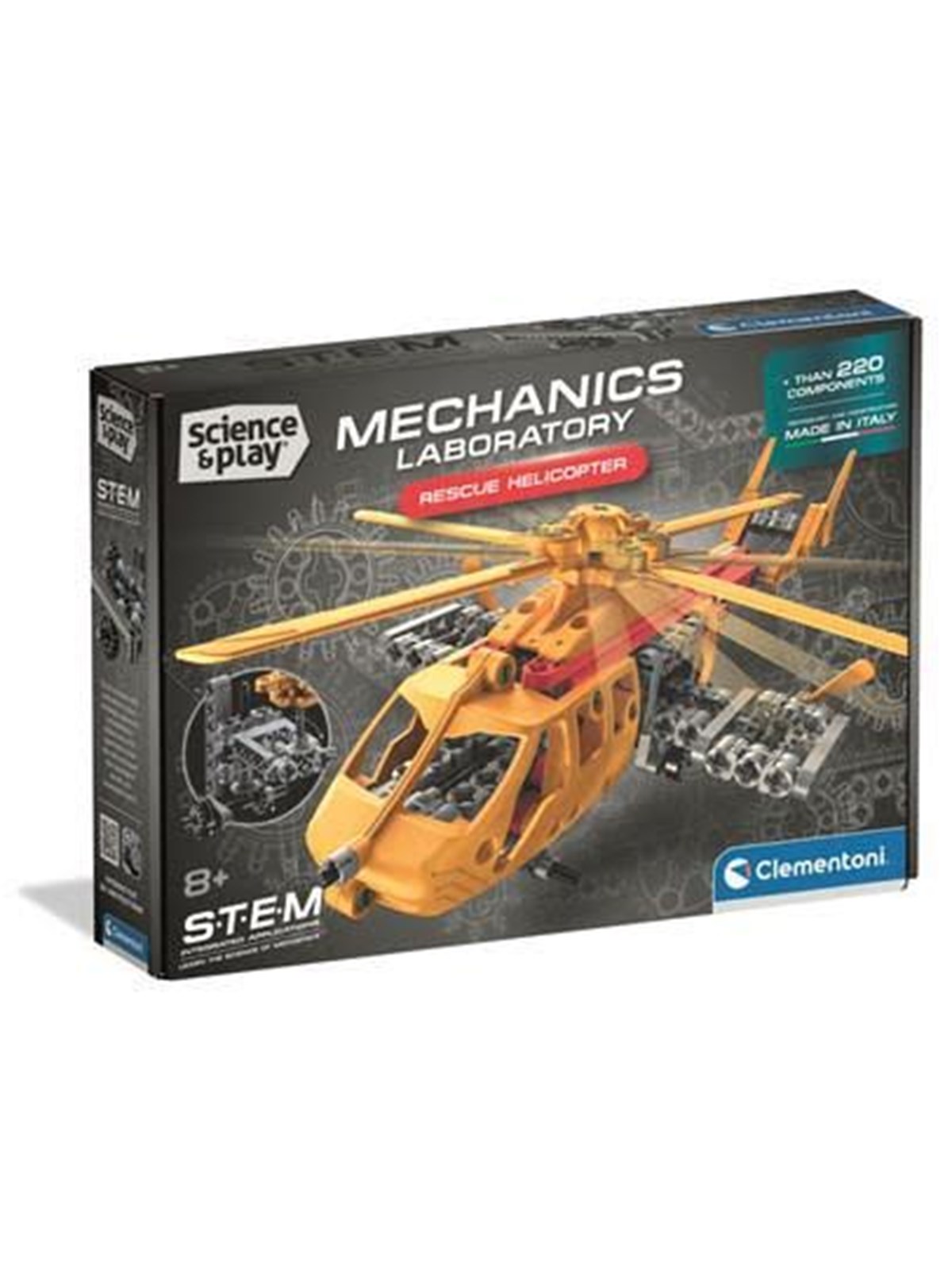Clementoni Mechanics - Rescue Helicopter (UK+USA)