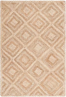 SAFAVIEH Handmade Natural Fiber Astri Diamond Jute Rug