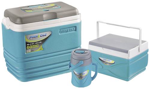 ZORN ZP 25L + 4,5L + 2,0L Combo Kühlbox Passiv Blau-Grau (matt) 25l