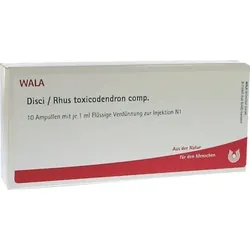 WALA Disci/Rhus toxicodendron comp. Ampullen 10X1 ml Ampullen