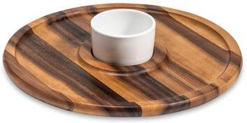 Kalmar Home Chip 'n Dip with Ceramic Bowl