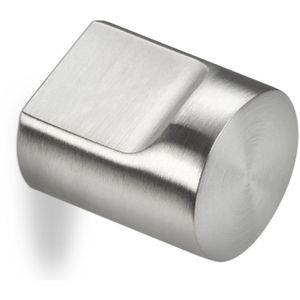 SO-TECH Möbelgriffe EK11, silber, aus Edelstahl, 20 mm (Ø), Knopfgriff, 1 Stück
