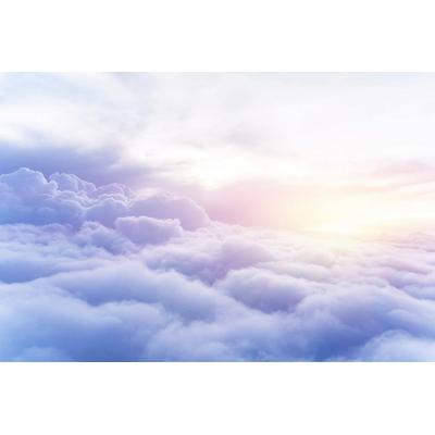 Fototapete PAPERMOON "Wolken", bunt, B:3m L:2,23m, Vlies, Tapeten