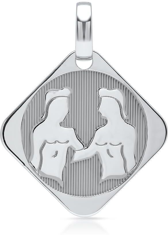 Unique Silberkette Sternzeichen Zwillinge silber