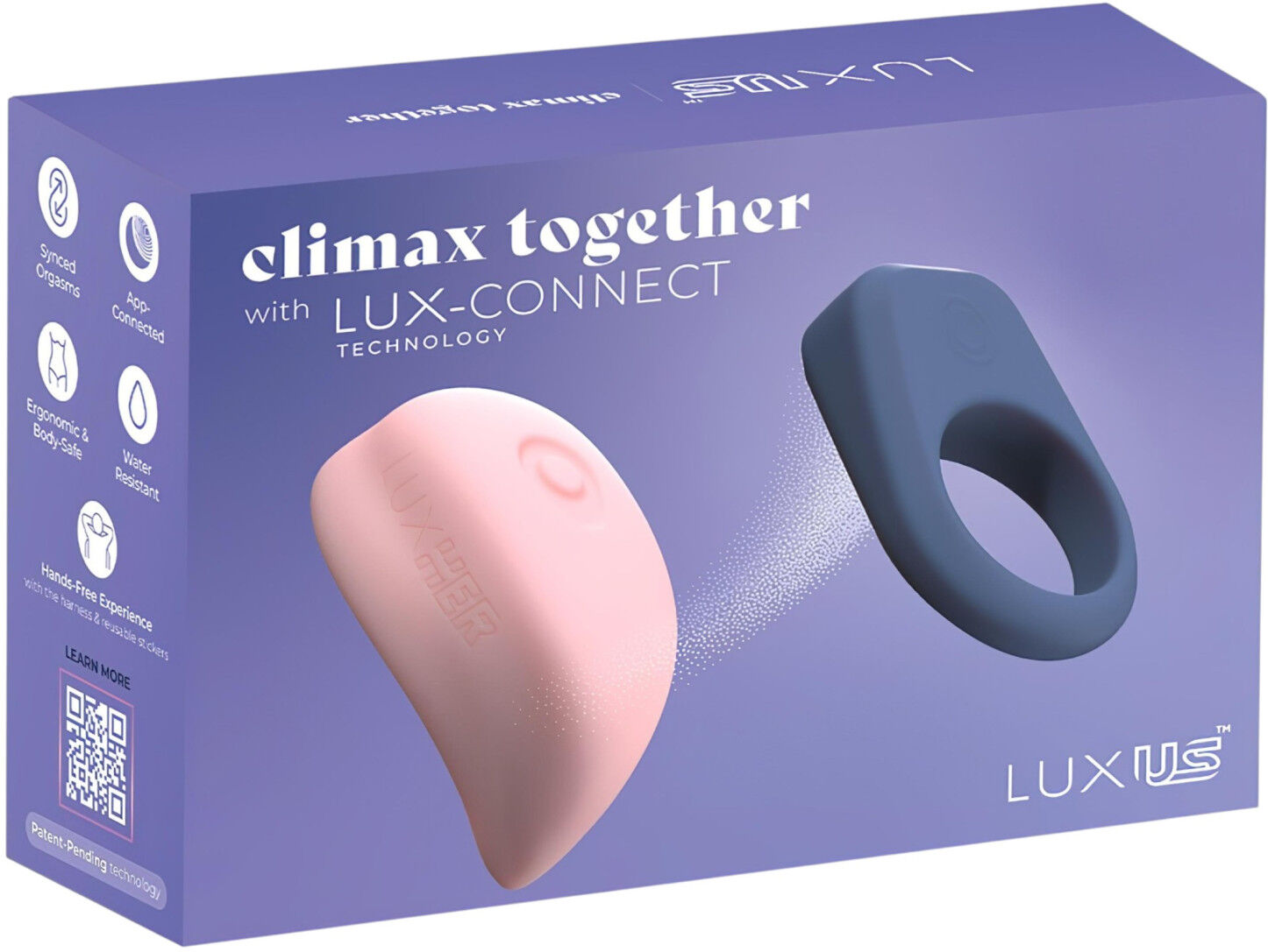 Luxus Climax Together By Kiiroo - Magnetisk, App-Styret Parvibrator-Sæt