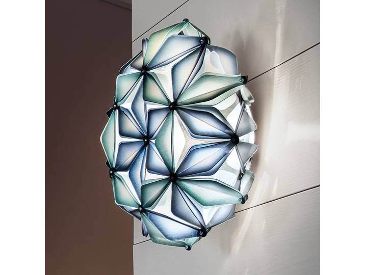 La Vie Mini Decken-/Wandleuchte Blue - Slamp - Wohnzimmer - Design - Kunststoff - Rund