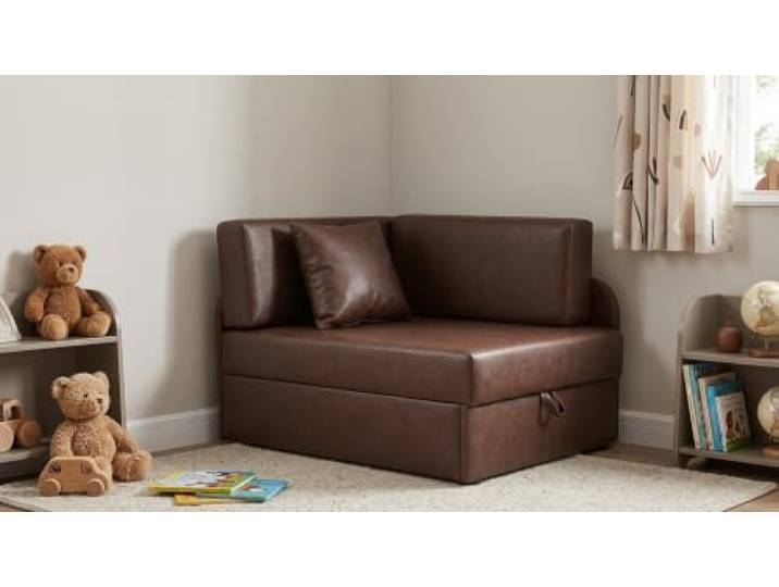 Family Meble Kinder-Schlafsofa Denis Boston mit Bettkasten, ausziehbar – Variante Boston 66