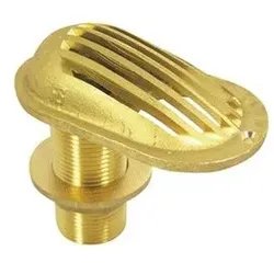 Wasserablauf mit Außengewinde, MS, 1 1/2"