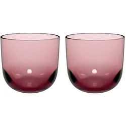 Like by Villeroy & Boch Wasserglas Set 2-tlg. LIKE GRAPE - D/H ca. 9.00x8.00