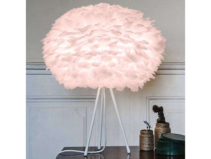Design tafellamp Eos, paars / roze / rose, Woon-/ Eetkamer, Design, tafellamp