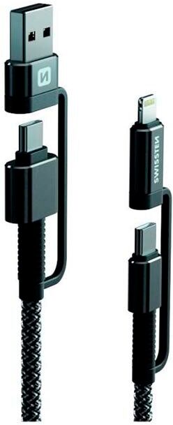 CABO SWISSTEN KEVLAR USB-C 4IN1