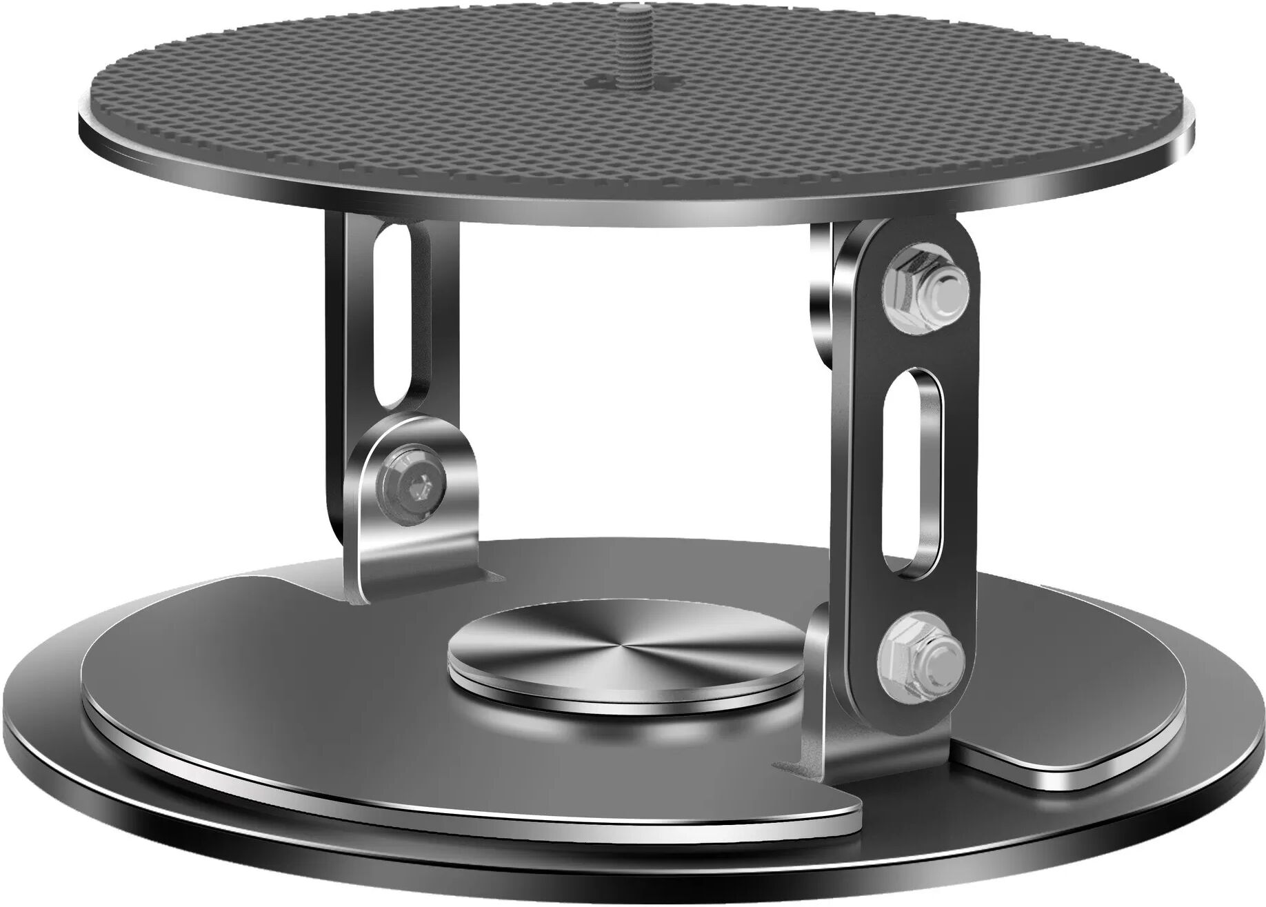 INF Support de projecteur rotatif à 360° en acier au carbone, montage mural et plateau de table