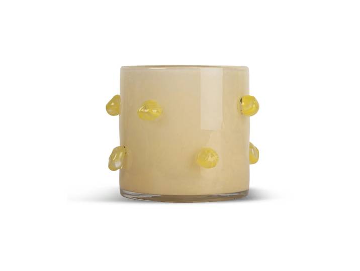 Byon Photophore Arlo M Ø15 cm Beige-jaune
