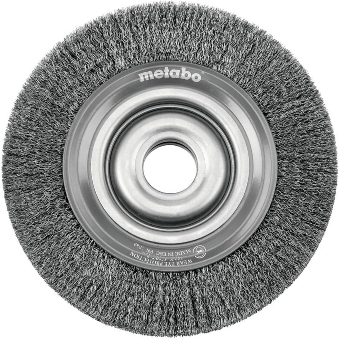 Metabo Stahldrahtrundbürste 150x28x1/2"/ 0,3 mm für Doppelschleifer, USA-Variante (629071000)