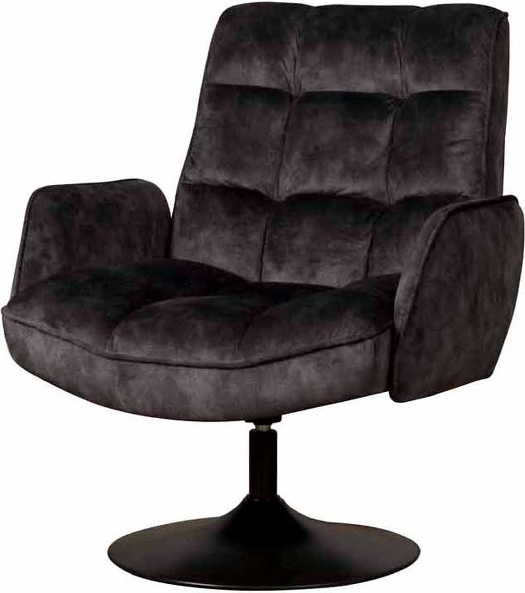 SIDD Tropea coffeechair Adore donkergrijs