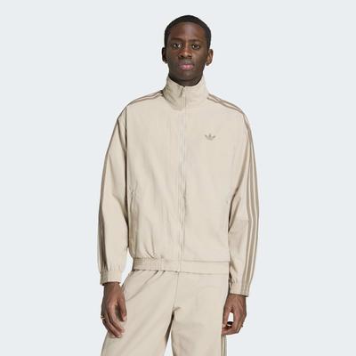 Trainingsjacke ADIDAS ORIGINALS "FIREBIRD WOVEN TRACK", Herren, Gr. XXL, khaki three, Obermaterial: 100% Polyamid, Jacken Trainingsjacke, für Erwachsene, mit Reißverschluss, aus Kunstfaser