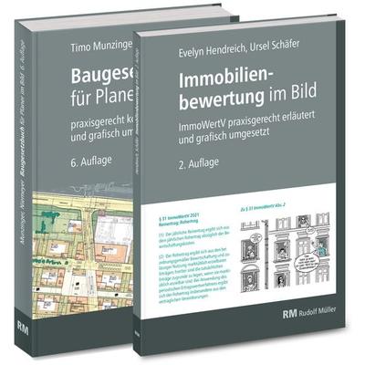Buchpaket: Baugesetzbuch für Planer im Bild & Immobilienbewertung im Bild, Gebundene Ausgabe von Eva Maria Levold,Evelyn Hendreich,Timo
