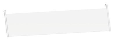 Schäfer Shop Genius Rückseitenblende, für Schreibtisch 90 Grad, H 466 mm, weiß