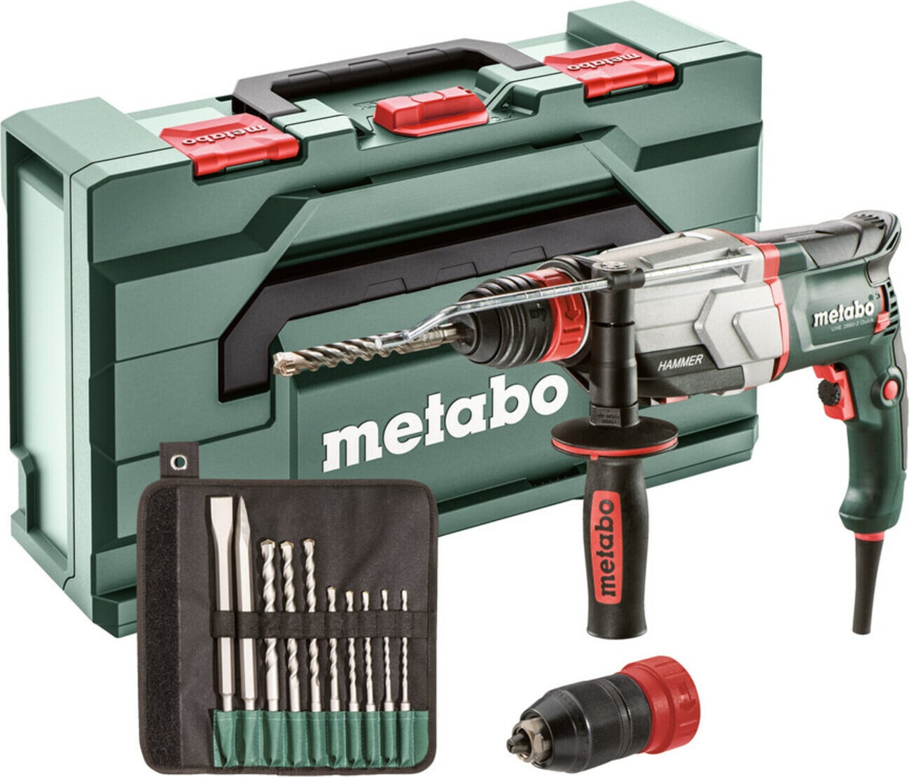 Metabo UHE 2660-2 Quick multifunctionele hamer met 800W en 3 joules