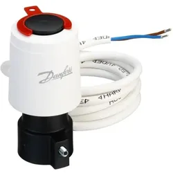 Danfoss Thermal drive, TWA-A 24V, RA connector, NC, Thermostat