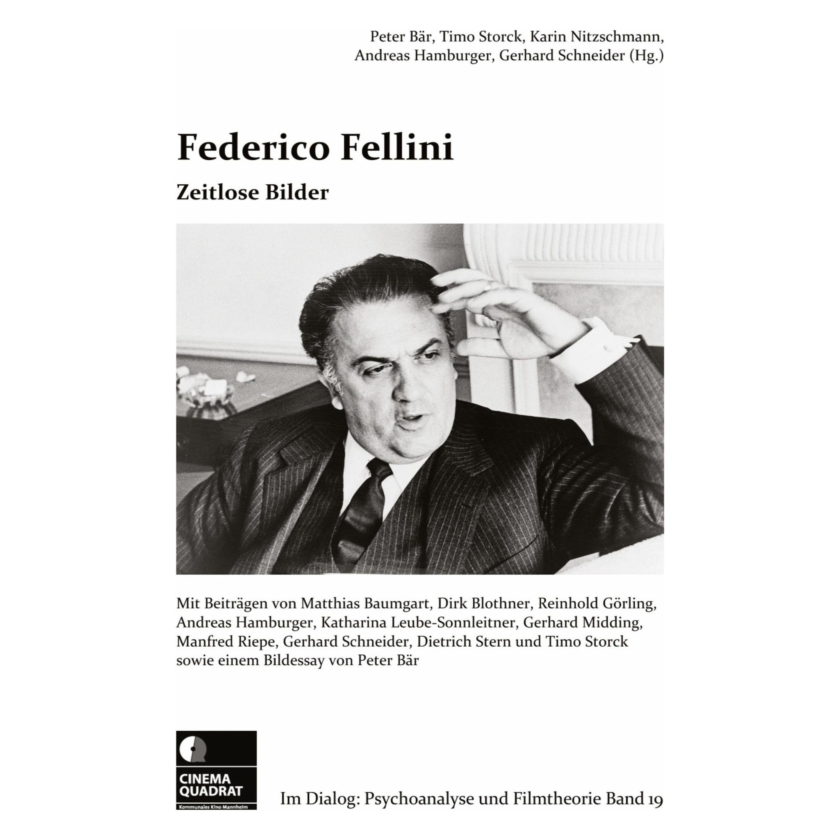 Various Publishers Federico Fellini (Deutsch, Softcover, Andreas Hamburger, Dietrich Stern, Dirk Blothner, Gerhard Midding, Gerhard Schneider, Katharina Leube-Sonnleitner, Manfred Riepe, Matthias Baumgart, Peter Bär, Reinhold Görling, Timo Storck) (53883599)
