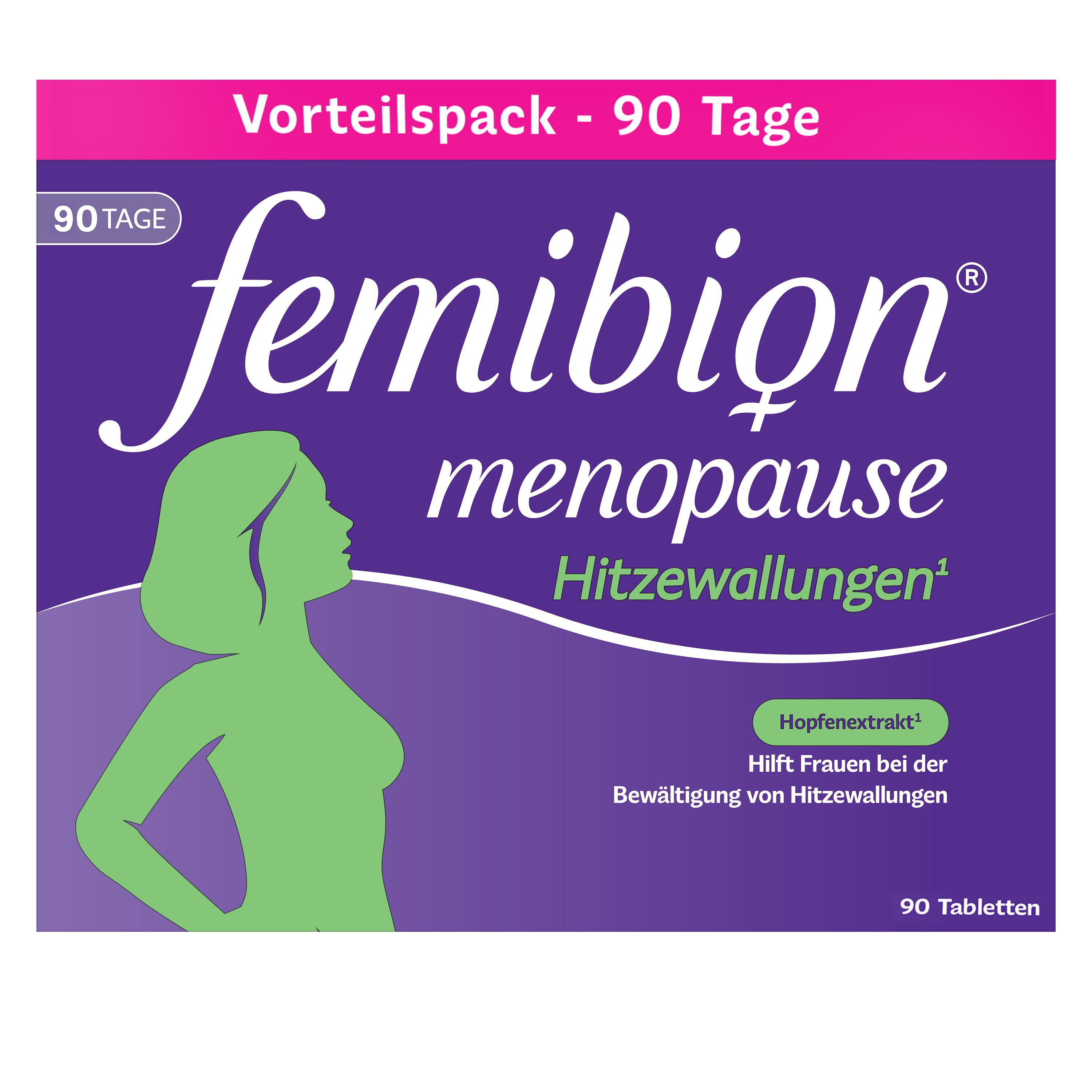 Femibion Menopause Hitzewallungen Tabletten 90 St