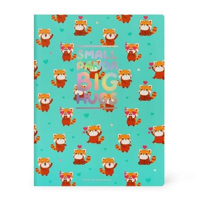 Legami Notizbuch liniert - Large - Roter Panda