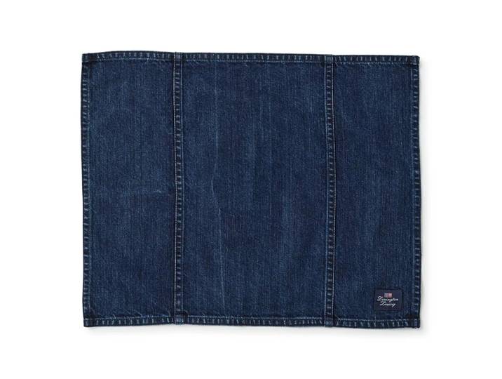 Lexington Icons Denim placemat 40x50 cm Denimblauw