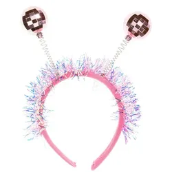 Haarreif "Discokugel", pink