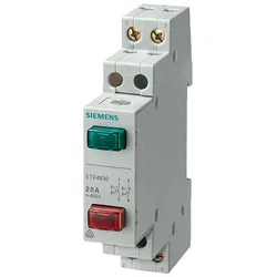 Siemens 5TE4831 Taster, 1S/1Ö+1S/1Ö 20A, 2 Tasten rot grün