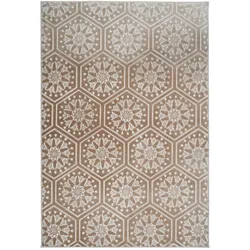 Lalee.Avenue Kayoom Teppich Monroe 200 Taupe - T4ARO-160-230-E
