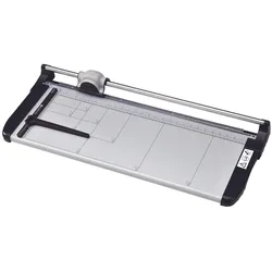 Olympia Tr 6712 (12 Blätter, A2), Schneidemaschine, Schwarz, Silber, Grau