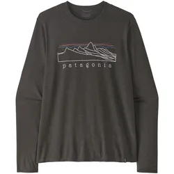 Patagonia Herren Cap Cool Trail Stratapeaks Longsleeve - M - Ink Black