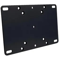 Hagor Adapterplatte VESA 200x100 /100x200 zur Adapation auf VESA 200x100/100x200 (Adapter- / Montageplatten), TV Halterung Zubehör, Schwarz