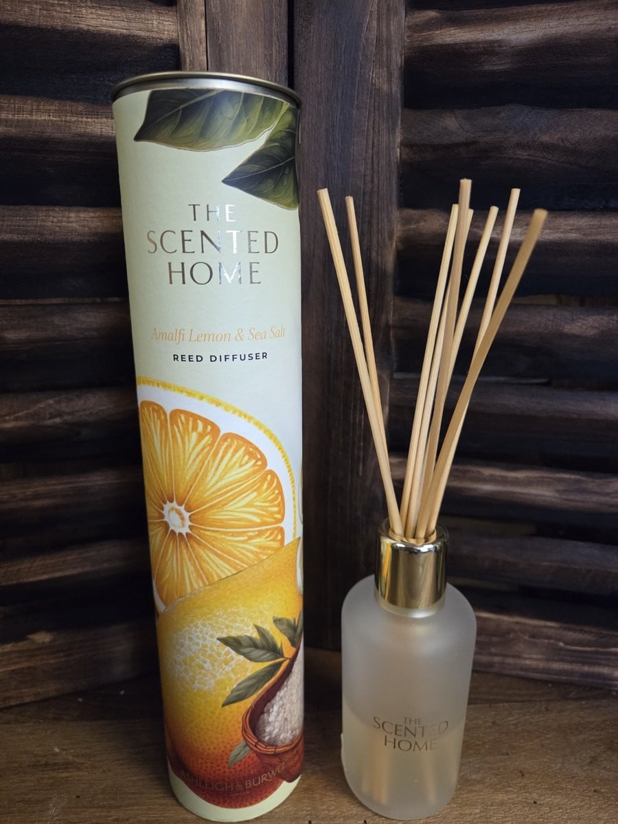 Ashleigh & Burwood Amalfi Lemon & Sea Salt geurstokjes - 150 ml