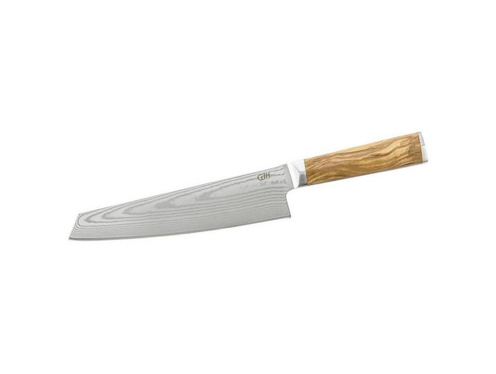 CJH Kochmesser CJH Kiritsuke-Messer groß, 67-Lagen Damast, Olivenholz