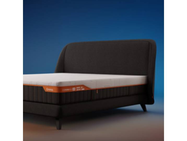 Ensemble Literie Boxspring Performance – 140x200cm – Gris - 28cm