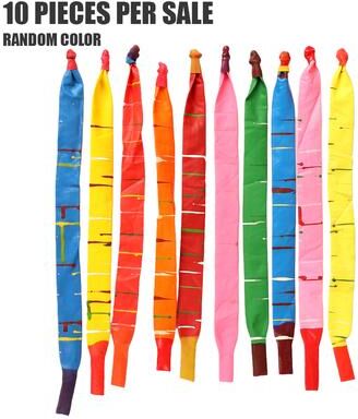 Modern Home Fixes Rocket Balloon Launcher Set For Kids Reusable Flying Balloon Toy Party Pack 10pcs