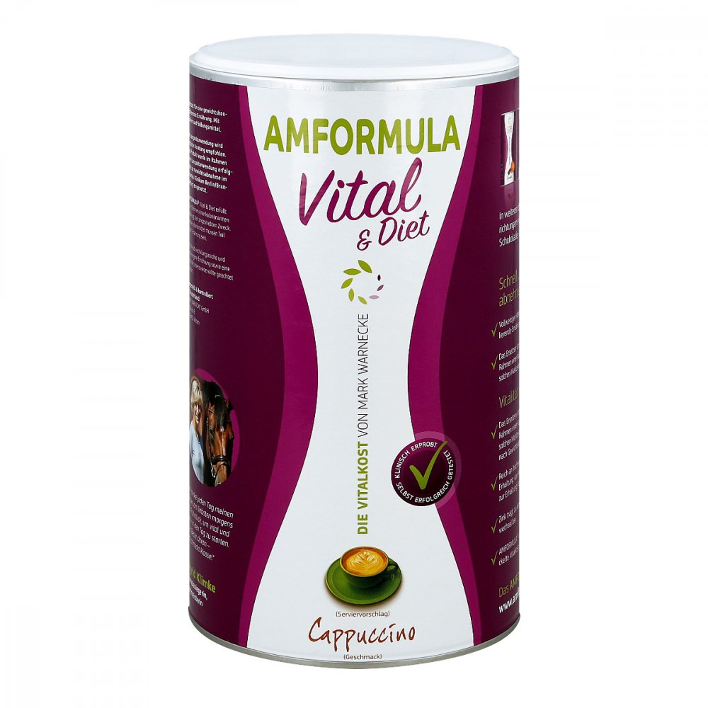 AMSPORT GmbH Amformula Diet Cappuccino Pulver 01457658