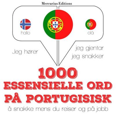 1000 essensielle ord på portugisisk - JM Gardner, Audio, 9782821124318