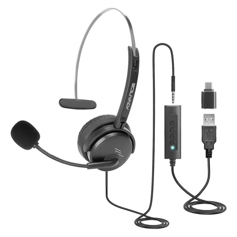 Advance Casque Micro Smarphonics 350 (ANC, Kabelgebunden) (MIC-U350)