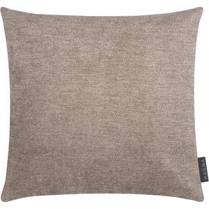 Magma-Heimtex Kissenbezug Alfa, 10072070, braun, in Veloursoptik, 40x40 cm