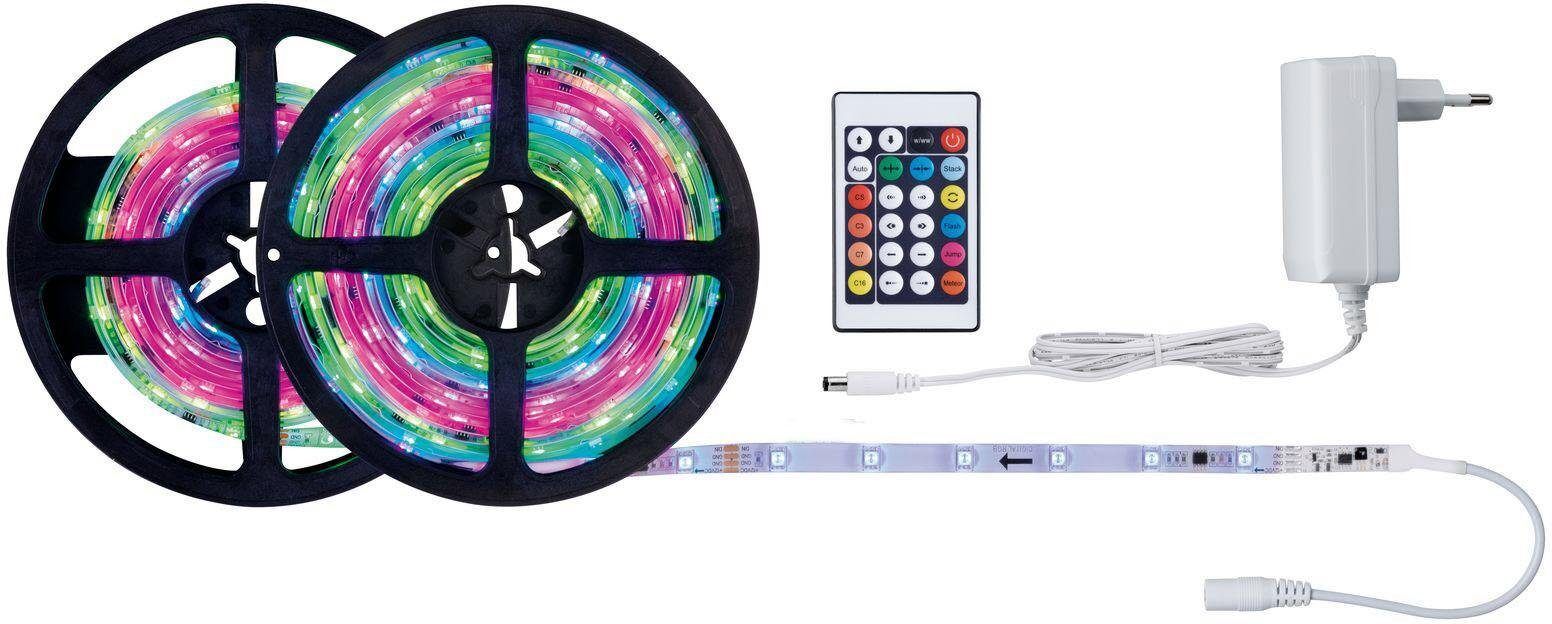 PAULMANN LED-Streifen "SimpLED Motion Set 7,5m 15W RGB beschichtet", weiß, Gesamtlänge 8,8m, Lichterketten, LED-Streifen