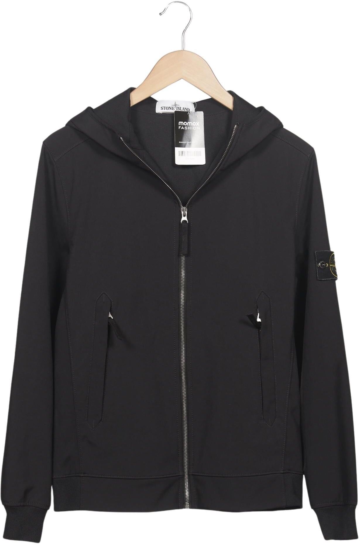 Stone Island Herren Jacke, Schwarz, Gr. S, kein / Etikett - Second Hand
