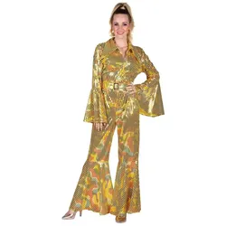 Thetru Disco Catsuit gelb (XXL)