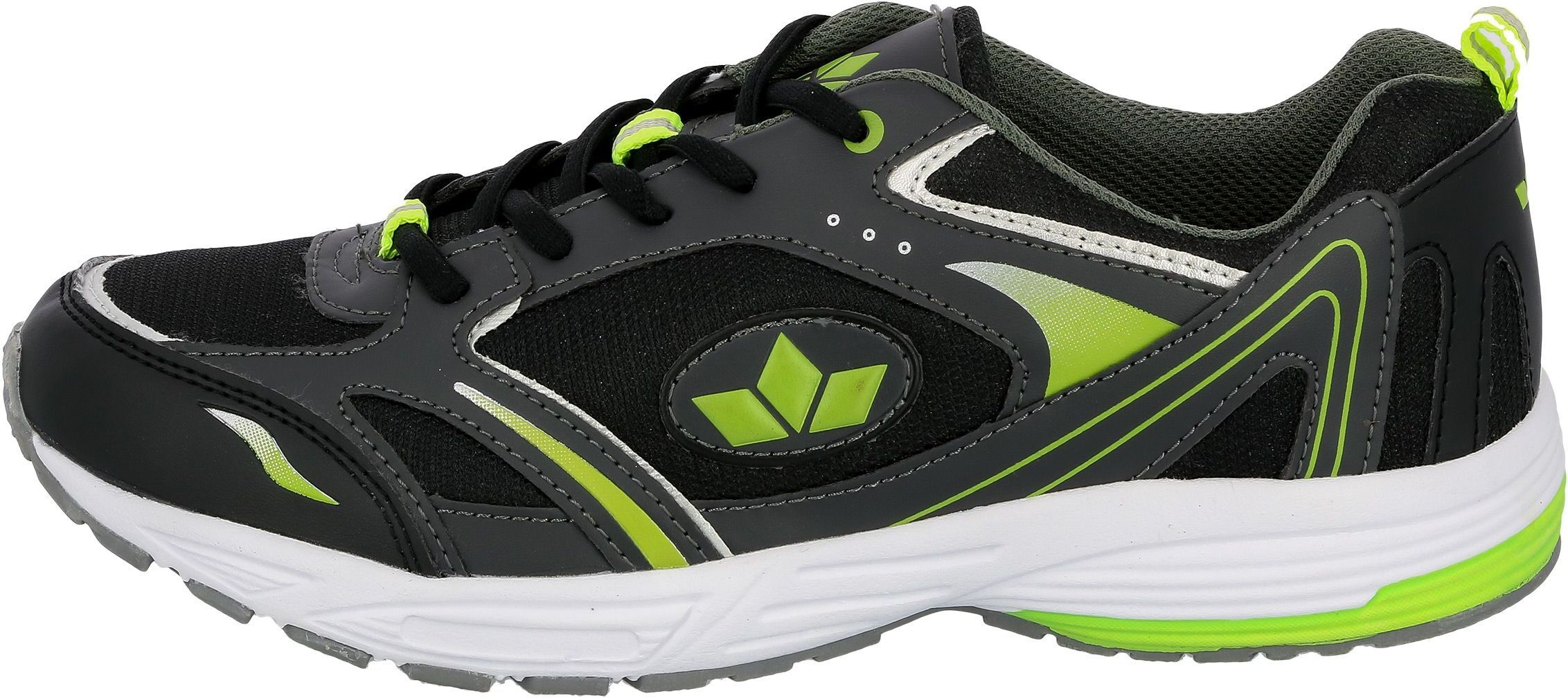 Laufschuh LICO "Joggingschuh Marvin", Herren, Gr. 49, Textil, grau, Synthetik, Schuhe Laufschuh grau 49, Textil