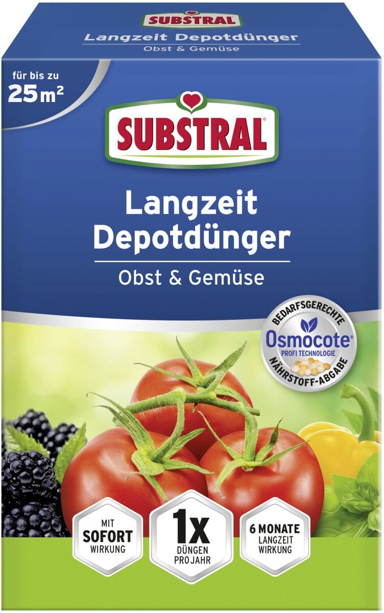 Substral Langezeit Depotdünger Obst & Gemüse 750 g