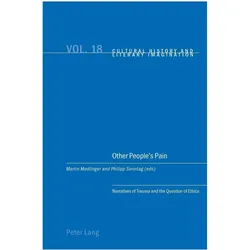 Other People's Pain, Fachbücher von Martin Sonntag Modlinger, Philipp Sonntag, Martin Modlinger