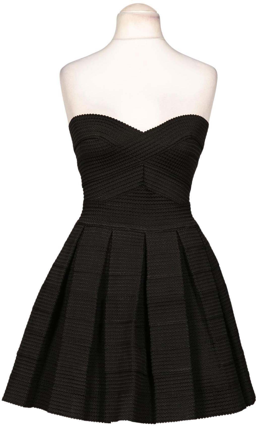 Review Damen Kleid, Schwarz, Gr. M, Synthetik - Second Hand