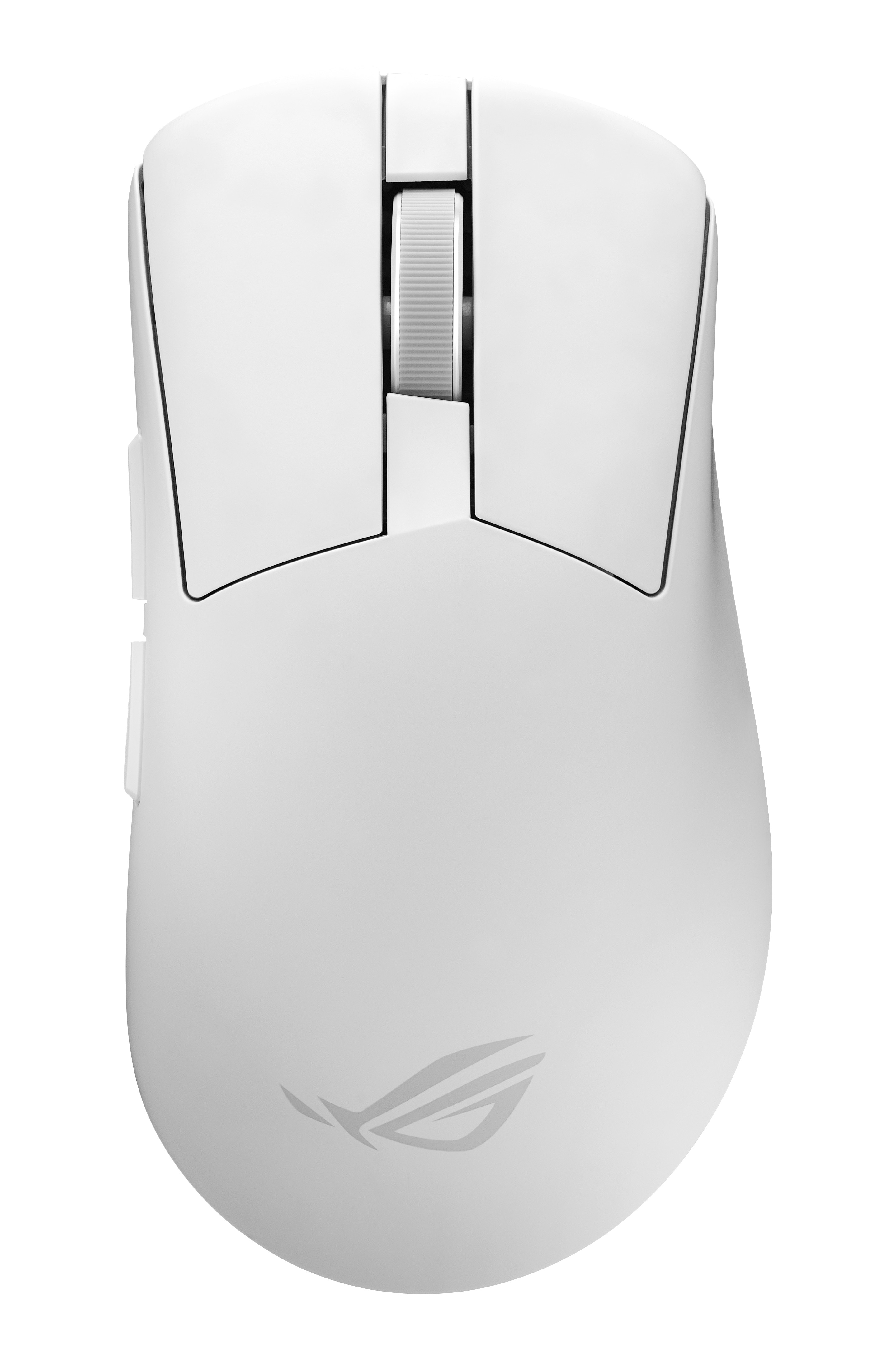 ASUS ROG Gladius IV Ace Gaming-Maus Weiß, 65.000 DPI, 8K Wireless, Bluetooth 6.0, USB-C, ultraleicht 56 g, ergonomisch